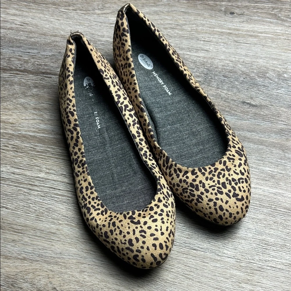 Dr. Scholl’s Leopard Print Women's Flats Size 10